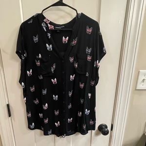 Torrid short sleeve shirt
